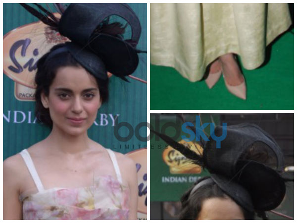 kangana ranaut Signature Derby race