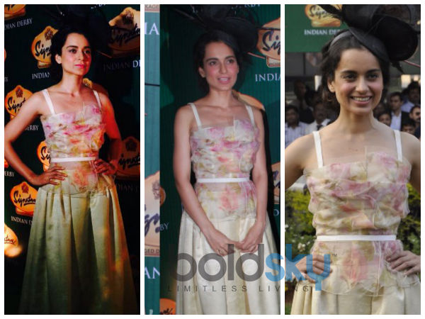 Kangana Ranaut At Derby Race | Signature Derby race | Kangana In Dolce and Gabbana