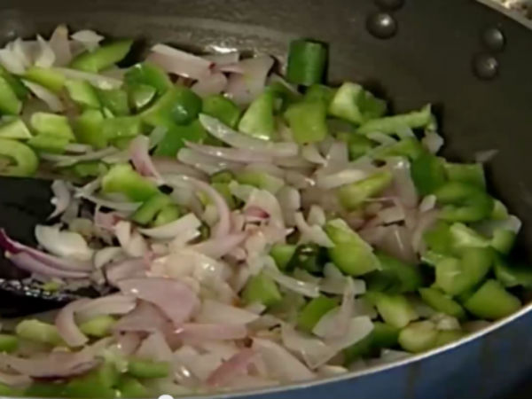 add in the chopped onions