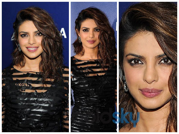 priyanka chopra at 2015 grammy party