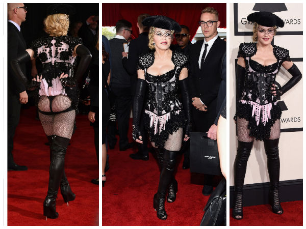 Madonna at grammy 2015