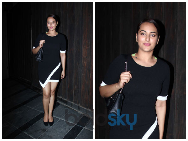 Sonakshi Sinha at queen party