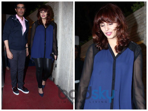 Huma Qureshi at queen party