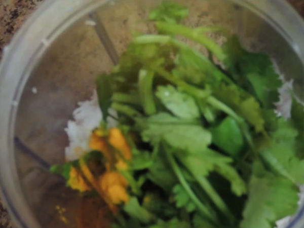 grind the ingredients