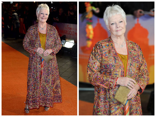 judi dench at second best exotic marigold hotel london premiere in london judi dench at second best exotic marigold hotel london premiere in london