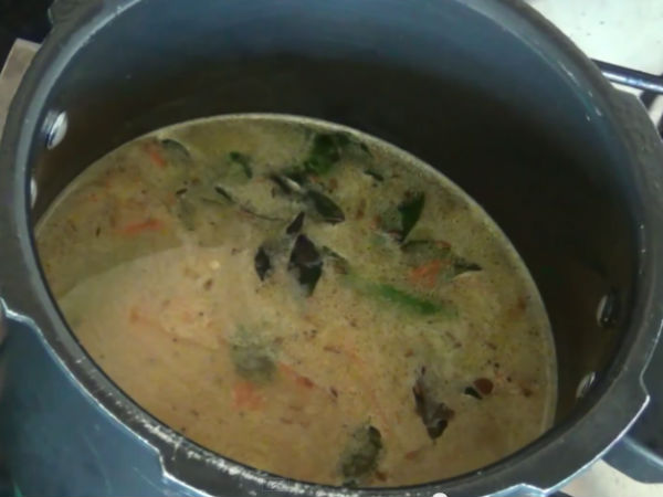 add and water to the cooker