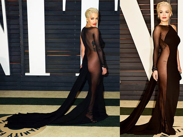 rita ora post oscar party 2015