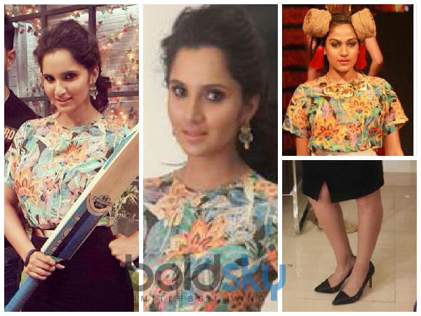 Sania Mirza Looks Smoking Hot In Florals