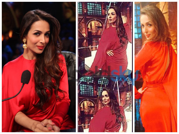 Malaika Arora Khan In Red Dress | Malaika Arora Khan In Shantanu & Nikhil | Malaika Arora Khan ON India's Got Talent