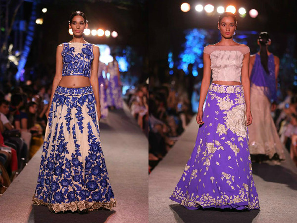 Dark Blue Lehenga