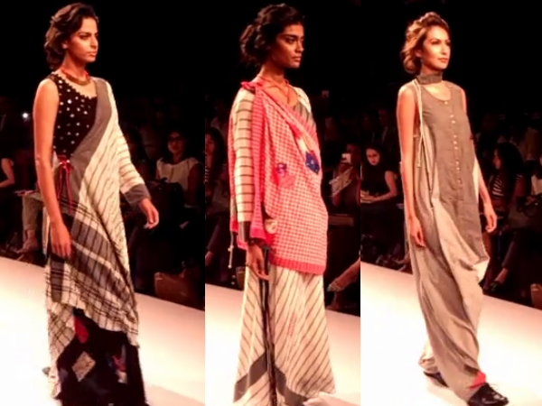 LFW 2015: Mayank Anand & Shraddha Nigam Celebrate Textiles Day