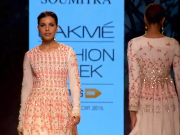 LFW 2015: Soumitra's Summer Bridal Wear