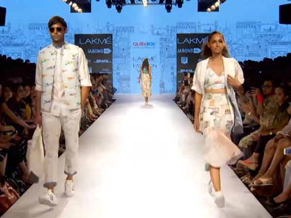 LFW 2015: Quirk Box's Edgy Collection