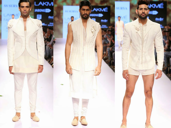 LFW 2015: SS Surya Goes All White! LFW 2015: SS Surya Goes All White!