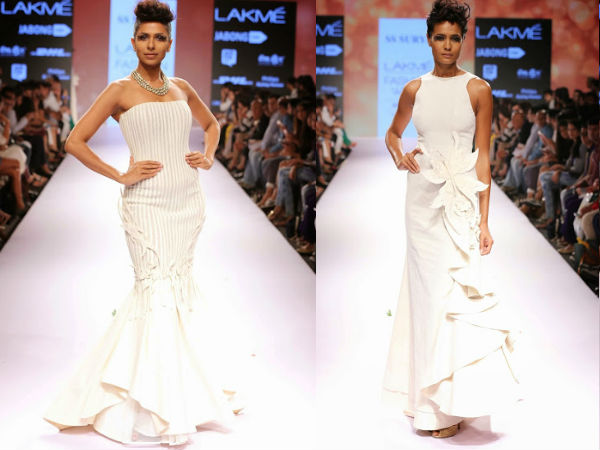 LFW 2015: SS Surya Goes All White! LFW 2015: SS Surya Goes All White!