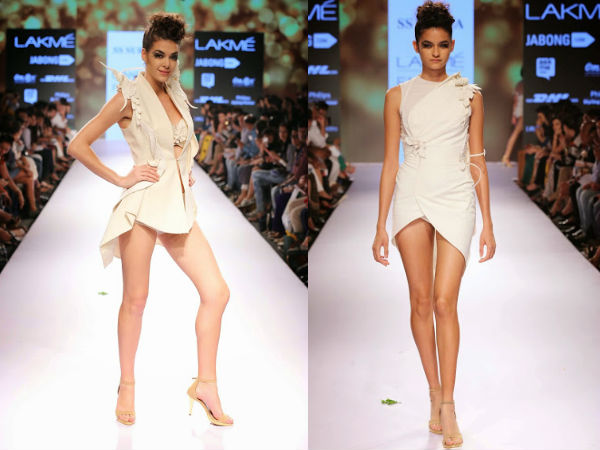 LFW 2015: SS Surya Goes All White! LFW 2015: SS Surya Goes All White!