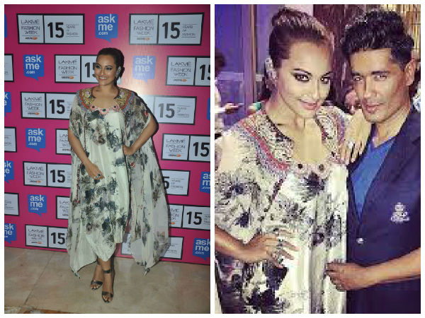 Sonakshi Sinha at lfw 2015
