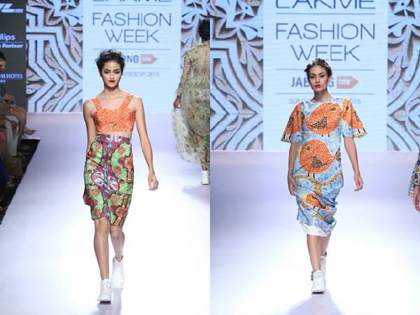 Skirts Lakme Fashion Week 2015| Eccentric Skirts LFW 2015| Floral Skirts LFW 2015
