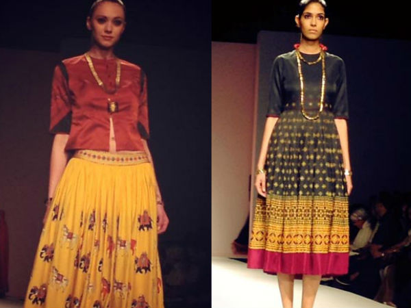AIFW AW 2015: Tanvi Kedia's Ethnic Wear 'Jama'
