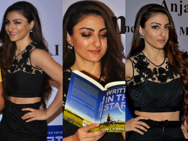soha ali khan at written in the stars book launch