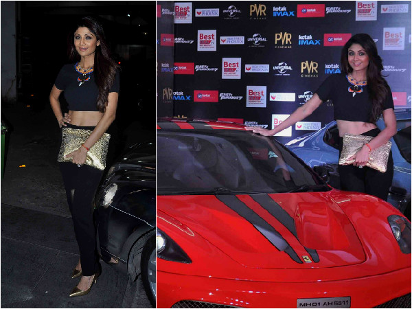 Shilpa Shetty In Varun Bahl | Celebs In Varun Bahl| Shilpa Shetty In Furious 7 Screening| Celebs At Furious 7 Screening Shilpa Shetty In Varun Bahl | Celebs In Varun Bahl| Shilpa Shetty In Furious 7 Screening| Celebs At Furious 7 Screening