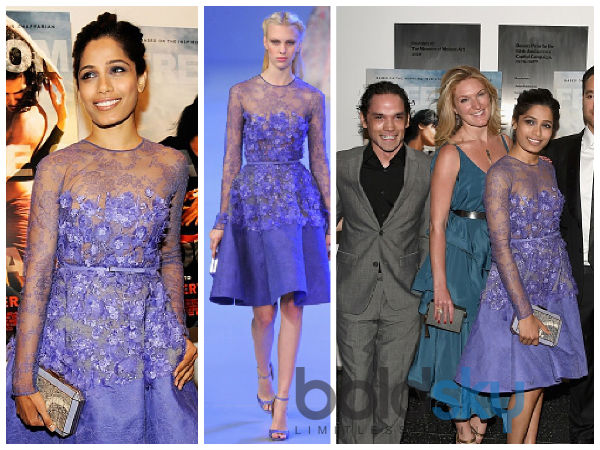 freida pinto in elie saab dress