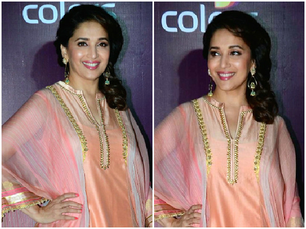 Madhuri Dixit In Tarun Tahiliani| Madhuri Dixit In Jimmy Choos| Madhuri Dixit In Suits| Madhuri Dixit In Colors Red Carpet