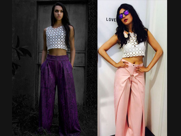 pink palazzo pant by Tanieya Khanuja