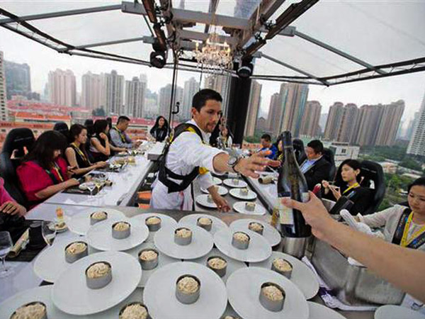 Dinner In The Sky, Montreal, Canada
