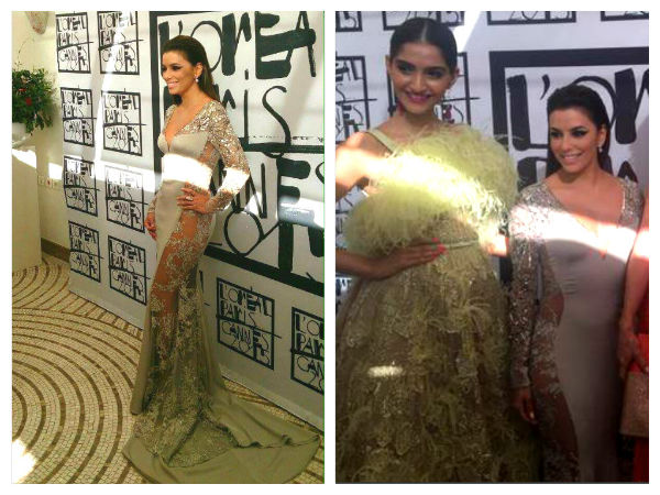 Cannes 2015: Eva Longoria In Gabriela Cadena