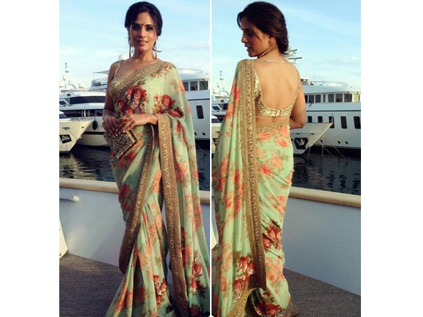 Richa Chadda Wearing Sabyasachi| Richa Chadda In Gile Deacon| Richa Chadda In Cannes 2015| Richa Chadda Red Carpet| Richa Chadda Red Carpet Dresses Richa Chadda Wearing Sabyasachi| Richa Chadda In Gile Deacon| Richa Chadda In Cannes 2015| Richa Chadda Red Carpet| Richa Chadda Red Carpet Dresses