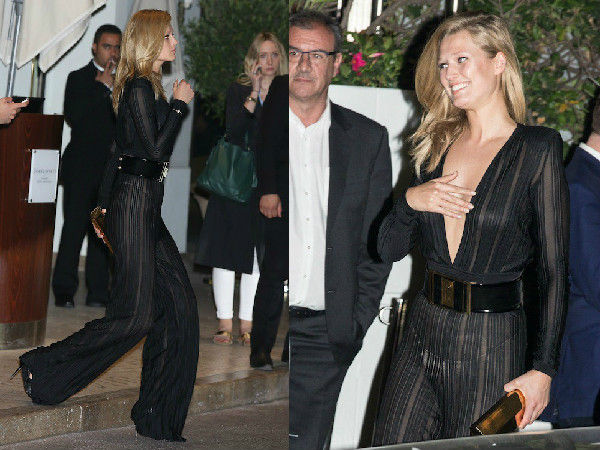 Cannes 2015 After Party | Toni Garrn Wardrobe Malfunction Cannes 2015 | Toni Garrn At Annabel’s Party, Cannes 2015 After Party | Toni Garrn Wardrobe Malfunction Cannes 2015 | Toni Garrn At Annabel’s Party,