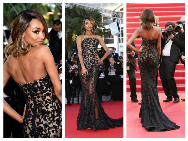 Jourdan Dunn cannes red carpet cannes 2015