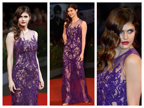 Alexandra Daddario at cannes 2015