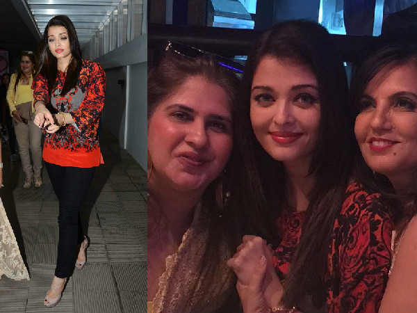 Aishwarya Rai Wearing A Kimono Top| Aishwarya Rai At Nishka Lulla Pre-wedding Party| Aishwarya Rai Dresses Aishwarya Rai Wearing A Kimono Top| Aishwarya Rai At Nishka Lulla Pre-wedding Party| Aishwarya Rai Dresses