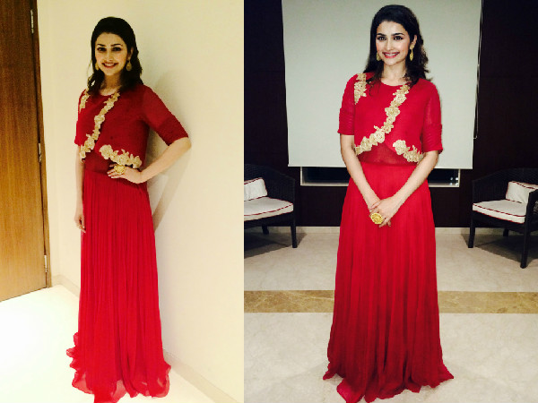 Prachi Desai Wearing Shruti Sheth| Prachi Desai At The Launch Of World Of Sweets| Prachi Desai In Shruti Sheth Maxi Dress| Prachi Desai Dreses