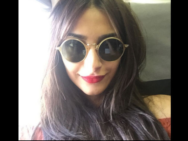 Sonam Kapoor In Persol Sunglasses