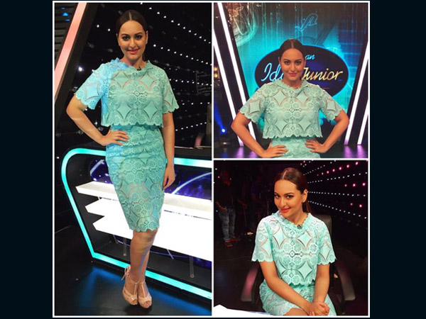 Sonakshi Sinha's Style File At Indian Idol Jr. Sonakshi Sinha's Style File At Indian Idol Jr.