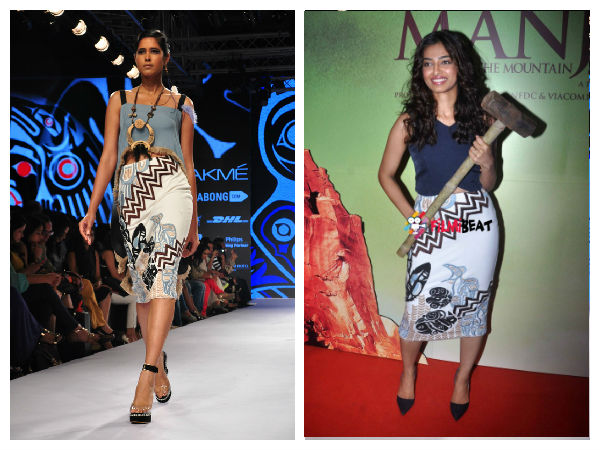 Radhika Apte Flaunts Her Curves At Manjhi Trailer Launch