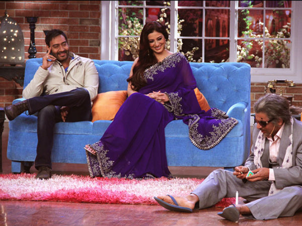 Shriya Saran Goes Desi On Comedy Nights!