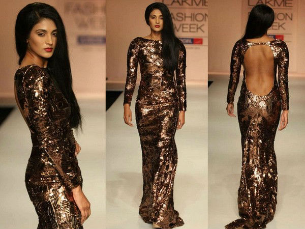Shruti Hassan Glitters In Gold For Welcome Back Song Shooting