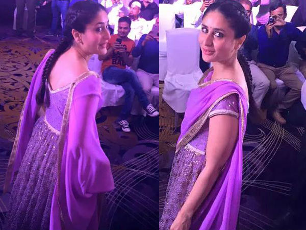 Kareena Kapoor Goes Desi In Kotwara Anarkali