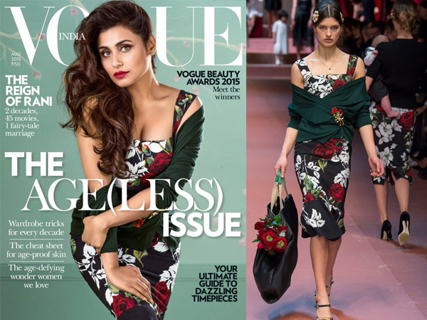 Ageless Bengali Beauties: Kajol On Elle & Rani On Vogue Magazine Covers