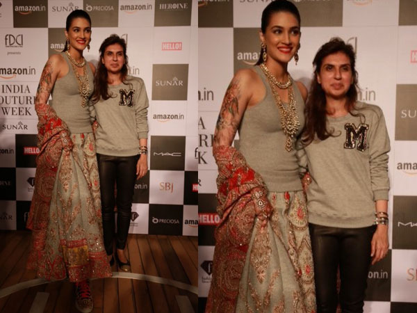 Amazon India Couture Week 2015: Kriti Sanon Is Monisha Jaising's Runaway Bride
