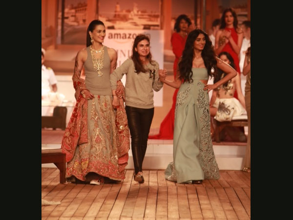 Amazon India Couture Week 2015: Kriti Sanon Is Monisha Jaising's Runaway Bride
