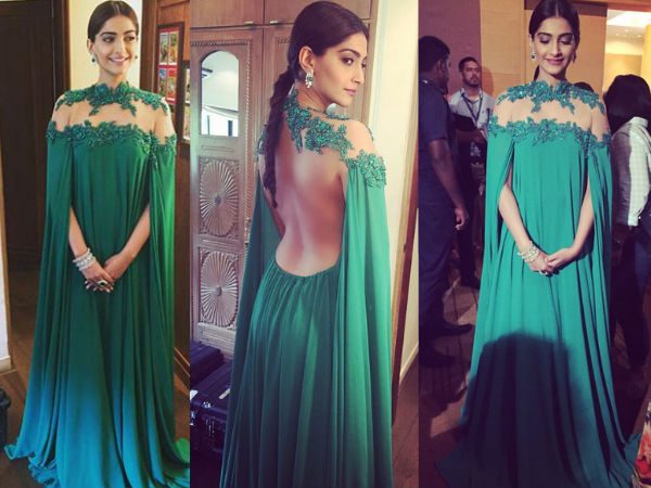 IIJW 2015: Sonam Kapoor In Michael Costello