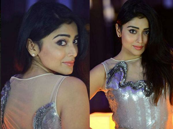 SIIMA 2015 Dubai: Shriya Saran Glitters In Gaurav Gupta