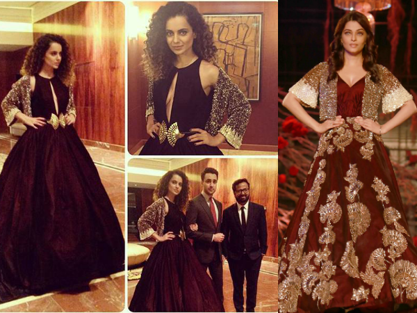 Kangana Ranaut Manish Malhotra Kangana Ranaut Manish Malhotra