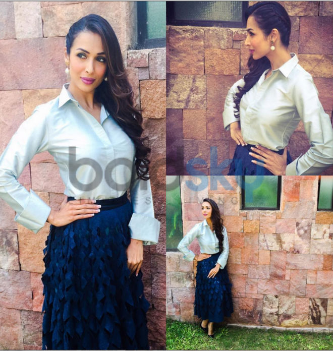 Malaika Arora Khan Brings School Charm With Style Malaika Arora Khan Brings School Charm With Style