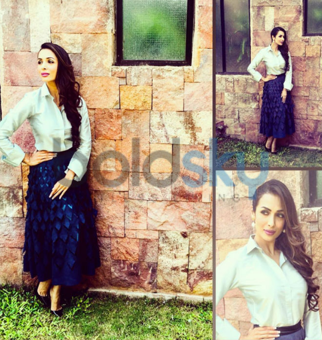 Malaika Arora Khan Brings School Charm With Style Malaika Arora Khan Brings School Charm With Style